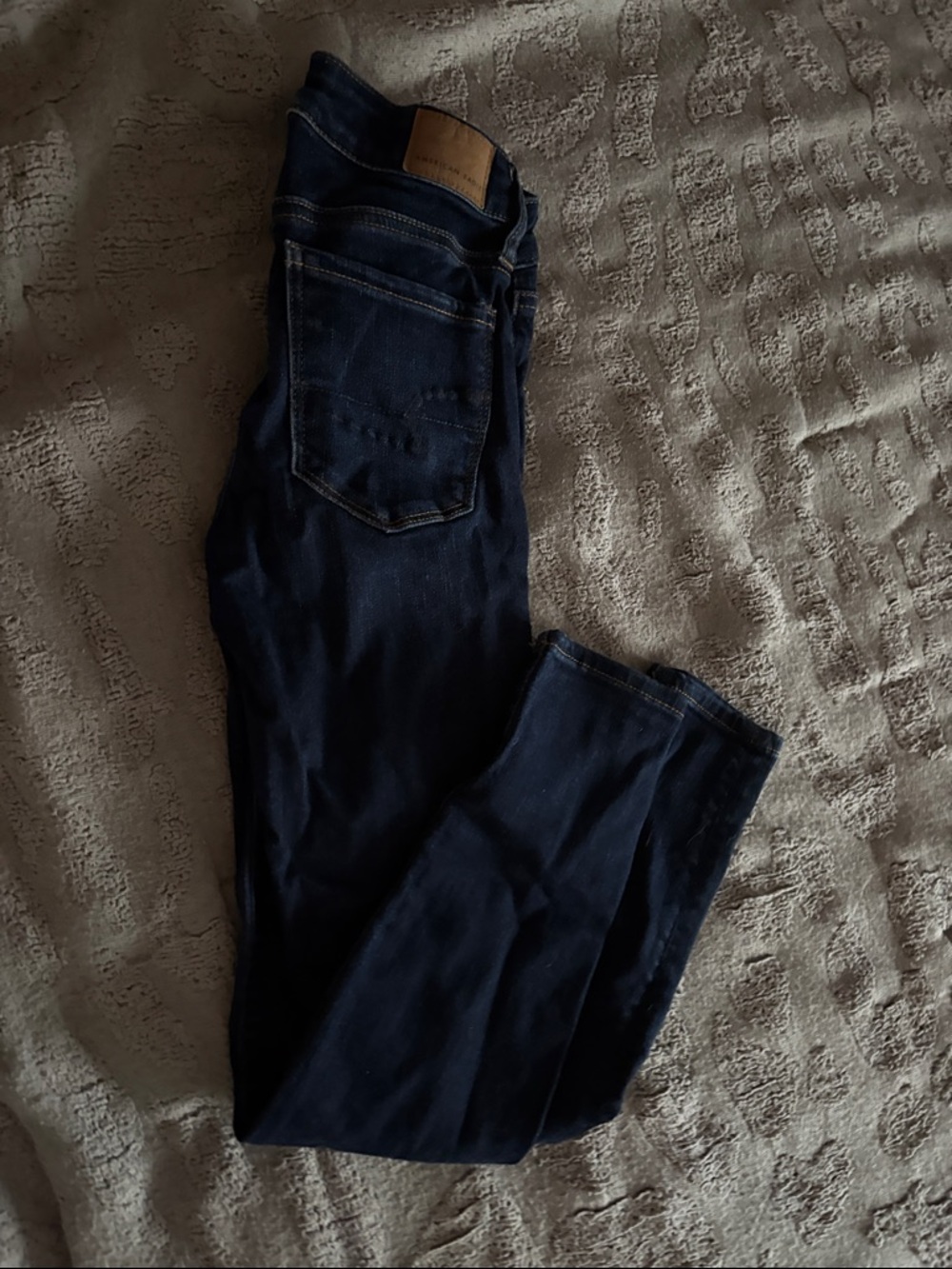 American Eagle Outfitters Dark Blue Skinny Jeans